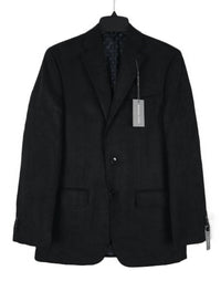 Michael Kors - Men's Classic Fit Notch Lapel Faux Suede Sport Coat