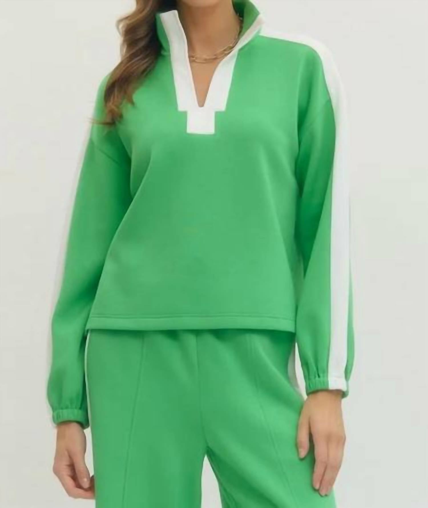 Entro - Polished Play Pullover Top