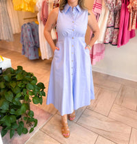 Entro - Sleeveless Midi Dress