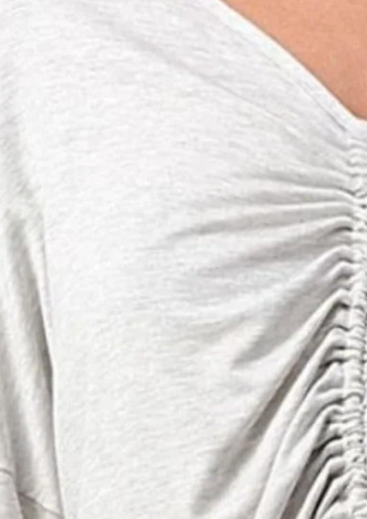 Vava - Acacia Center Draw Shirring Top