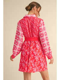 Jodifl - Rosie Retro Belted Shirt Dress