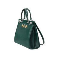 Gucci - Women's Zumi Smooth Leather Medium Top Handle Bag