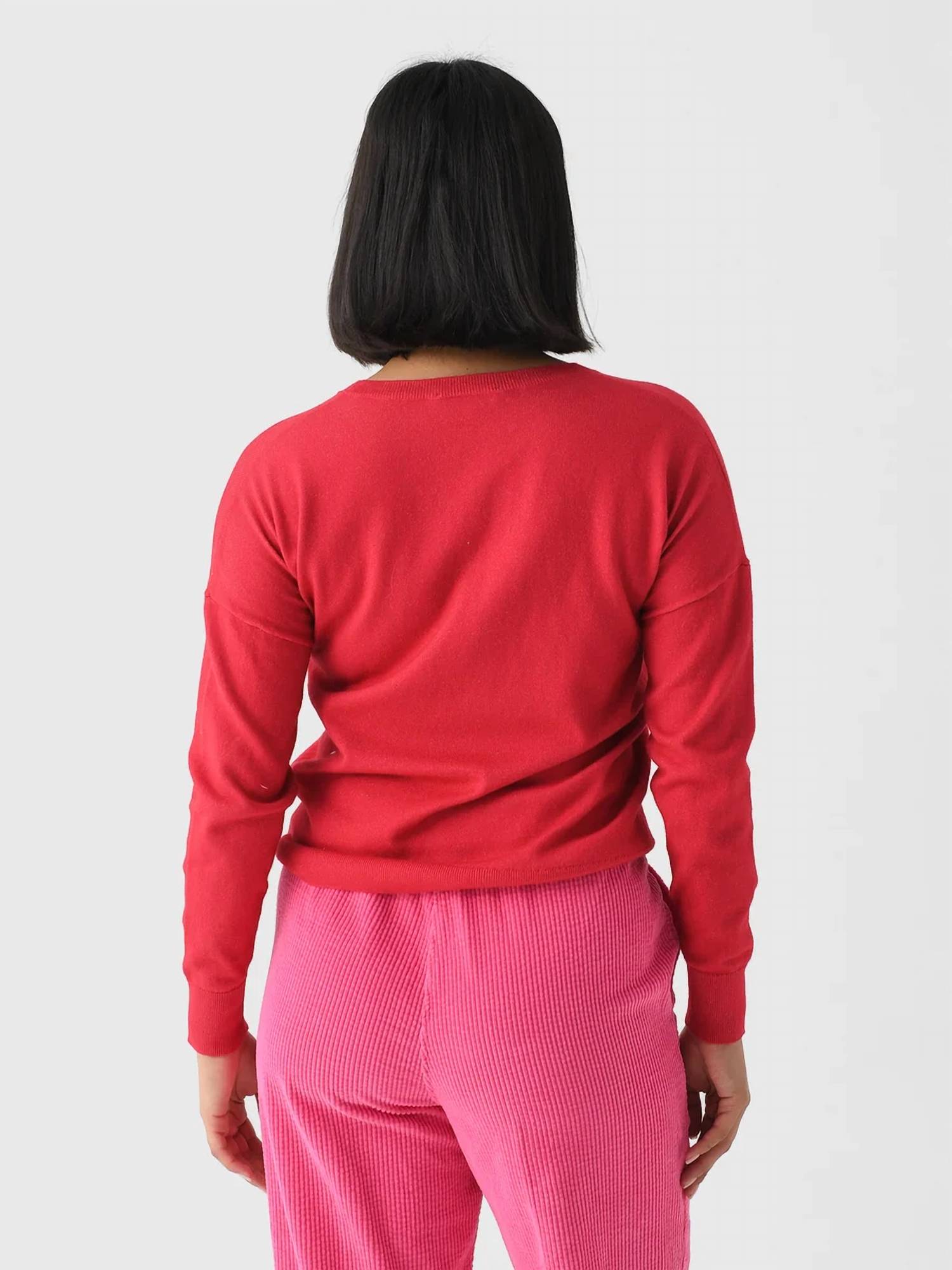 J. Society - Heart Crew Sweater