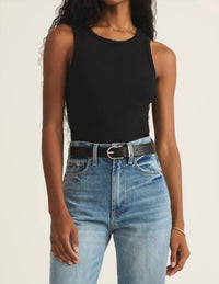 Z Supply Women's Hadley Tank Top in black - women's tank top