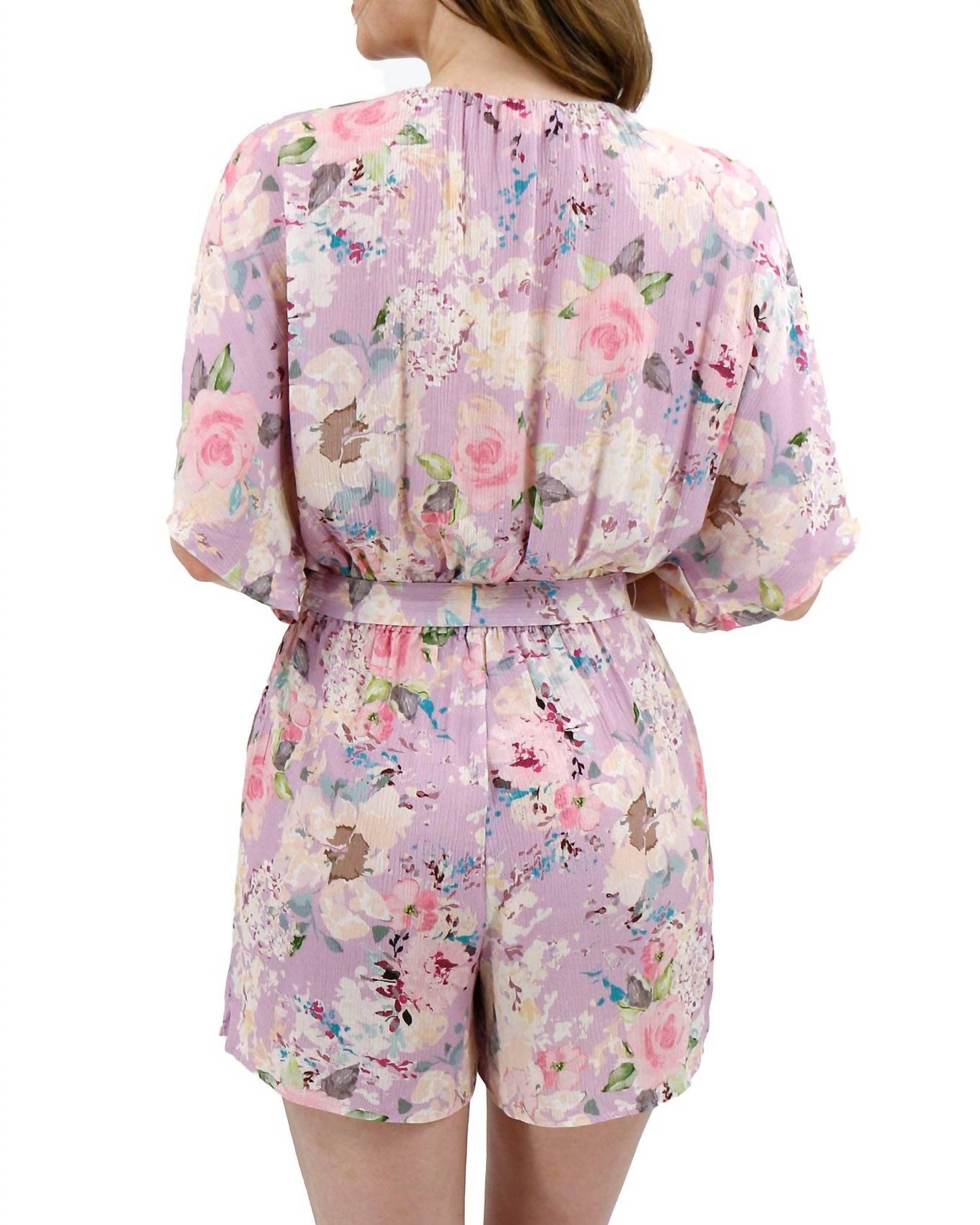 Grace And Lace - Sweetest Flowy Sleeves Romper