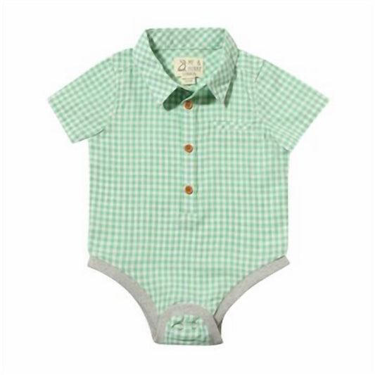 Me & Henry - Boy's Helford Woven Onesie