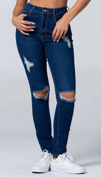 Blue Turtle - Distressed Denim Jeans
