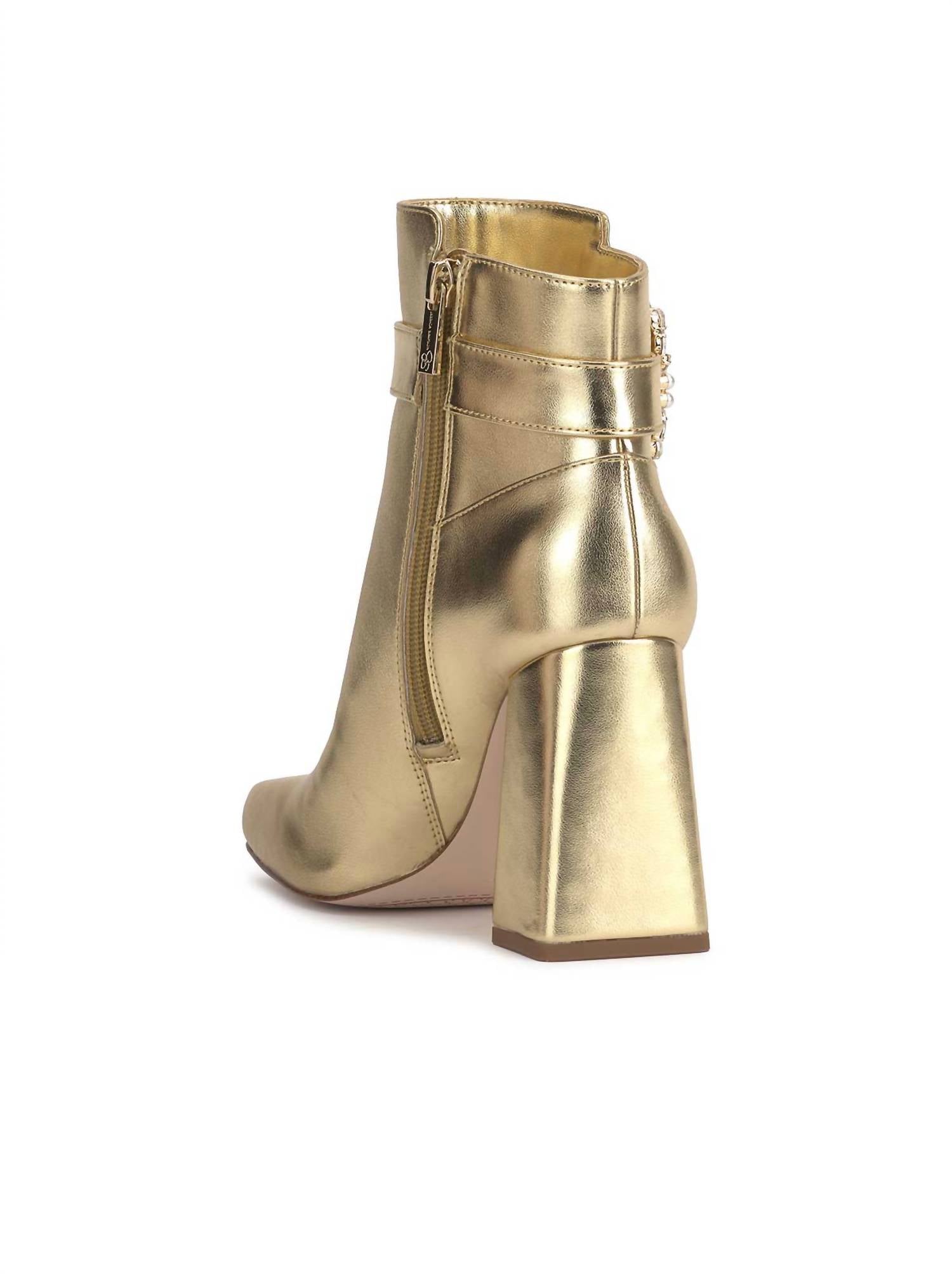 Jessica Simpson - Women's Luminna Block Heeled Bootie