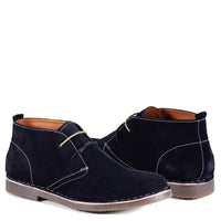 Rustic Asphalt Men's Corn Stalk Boots in navy - men's boots - detail view