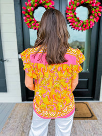 Ivy Jane - Pucci Paisley Top