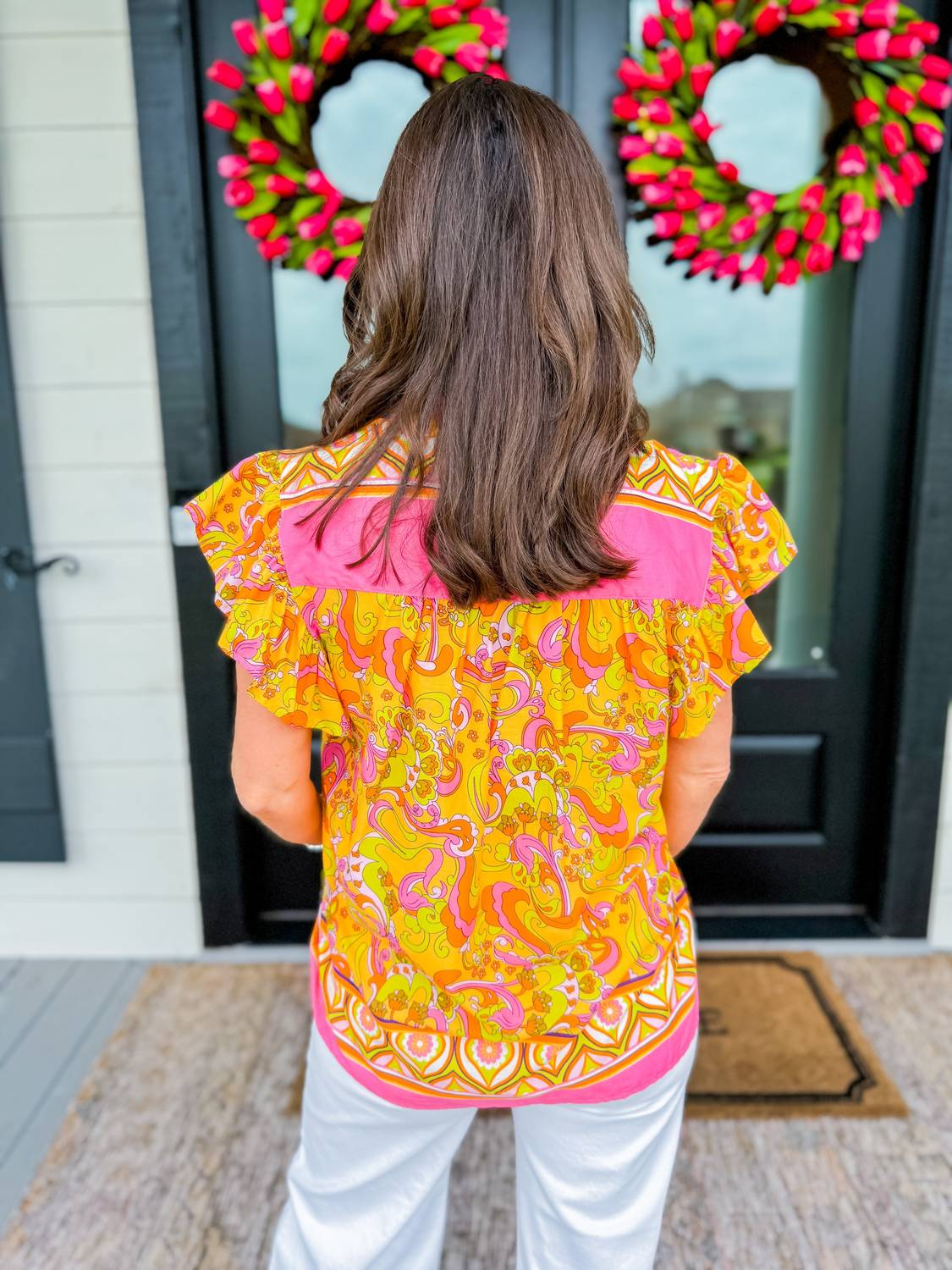 Ivy Jane - Pucci Paisley Top