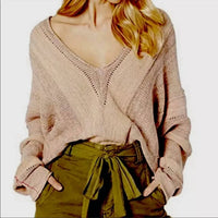Free People Lemonade Stand Sweater in pink - women's sweater