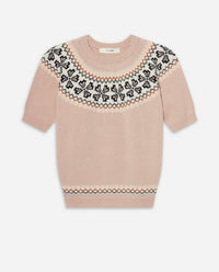 Frame - Cashmere Fairisle Crew Sweater