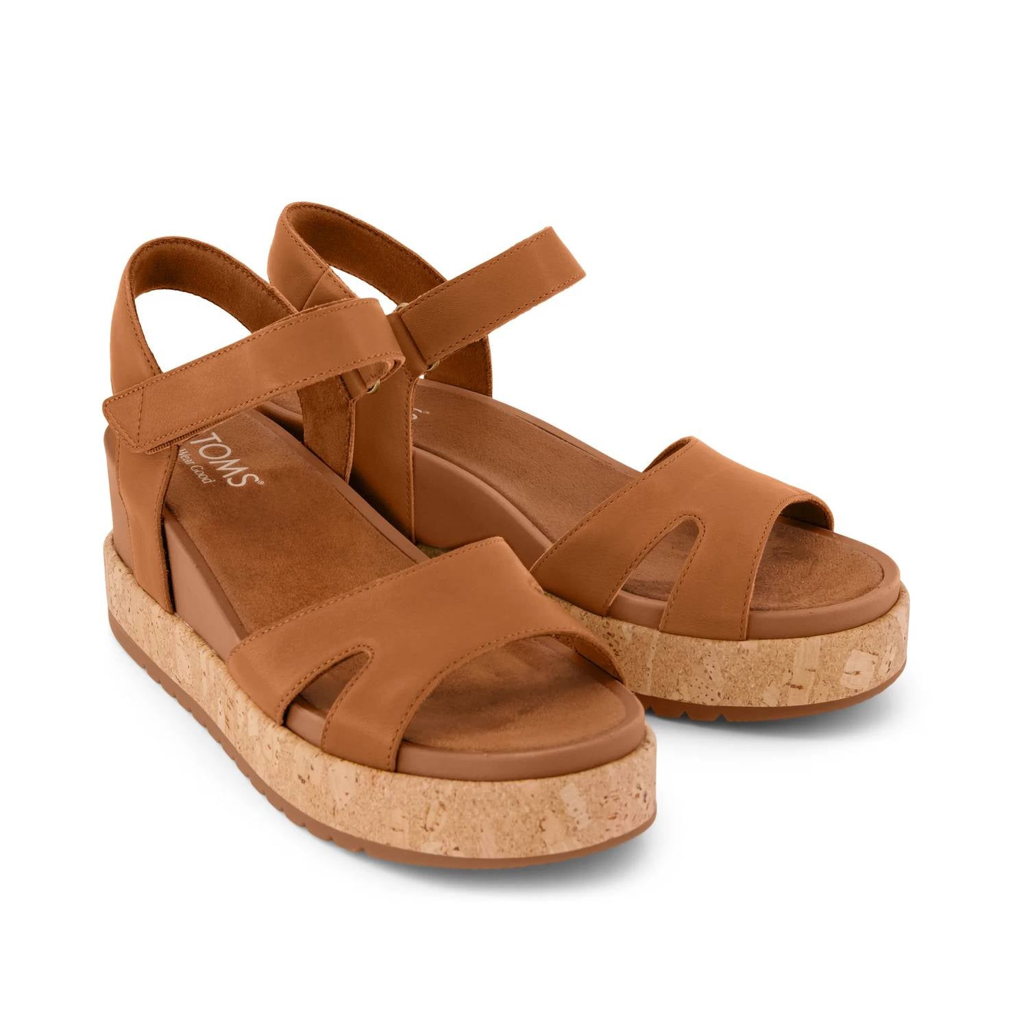 Toms - Women's Alana Open Toe Wedge Sandals