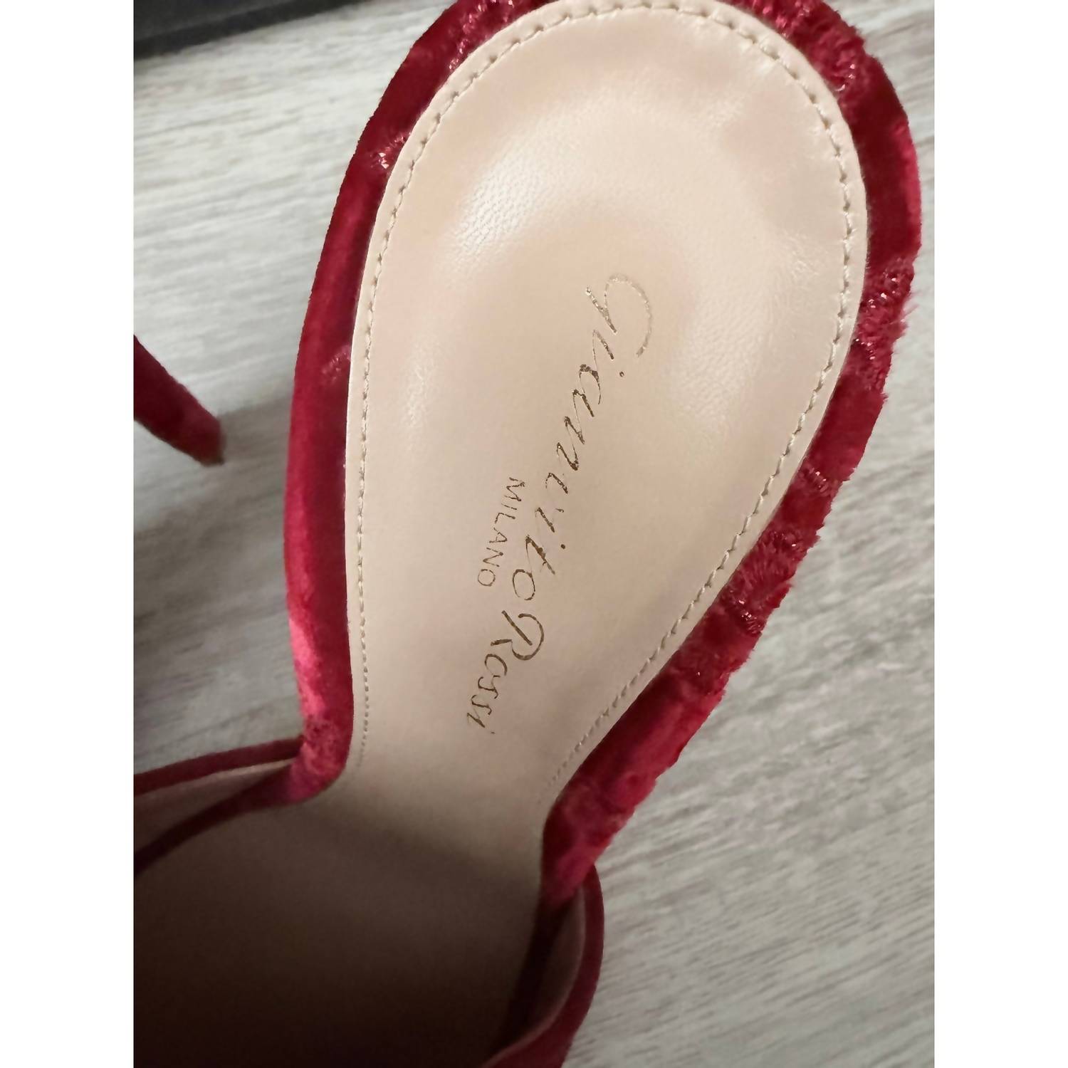 Gianvito Rossi - Women's Shanghai Embroidered Velvet Mules