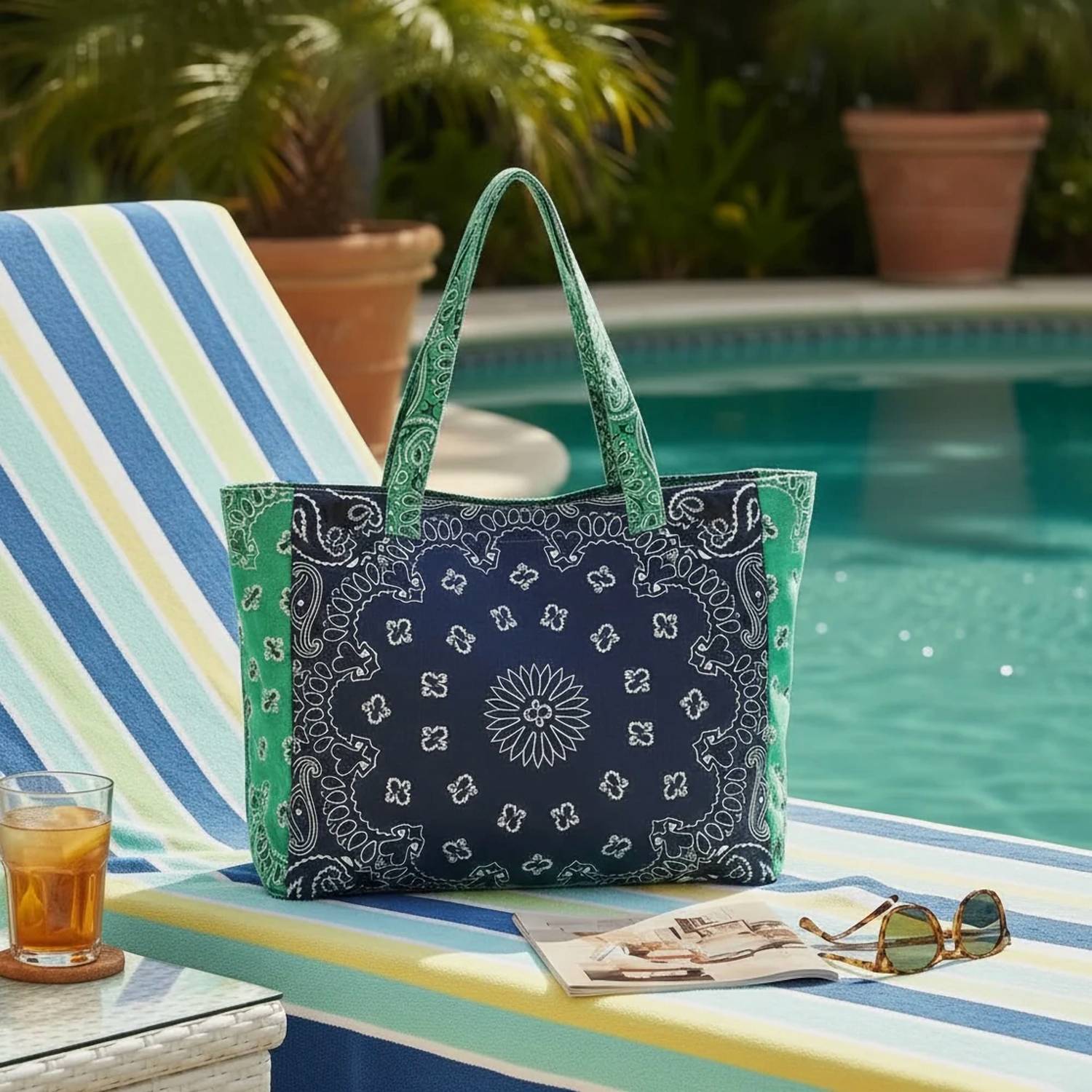 Haute Shore - Women's Bandana Tote Bag