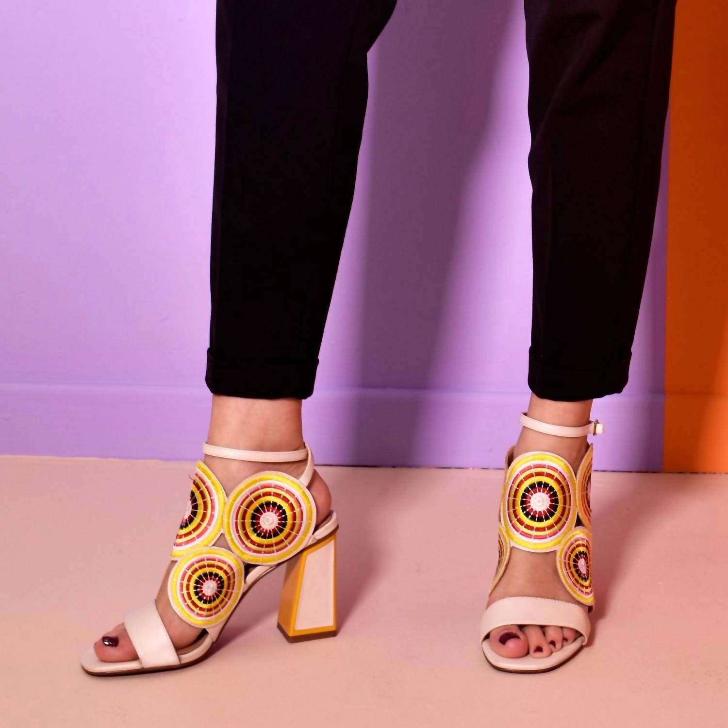 Exe - Women's Lucia Ice Block Heel Sandal