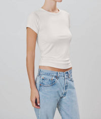 Eterne - Fitted Crewneck Short Sleeve T-shirt