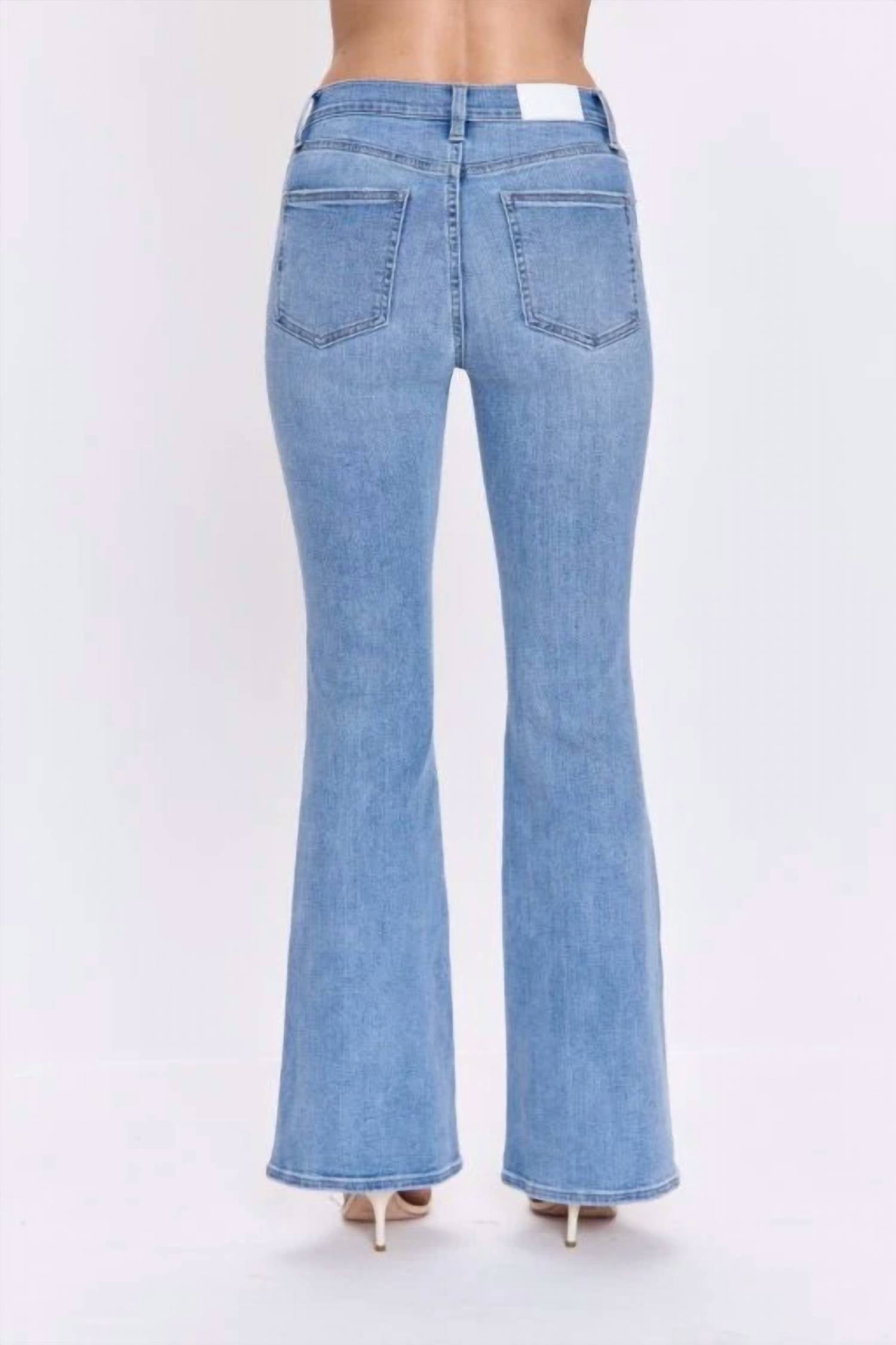 Pistola - Kinsley Mid Rise Ultra Flare Jeans