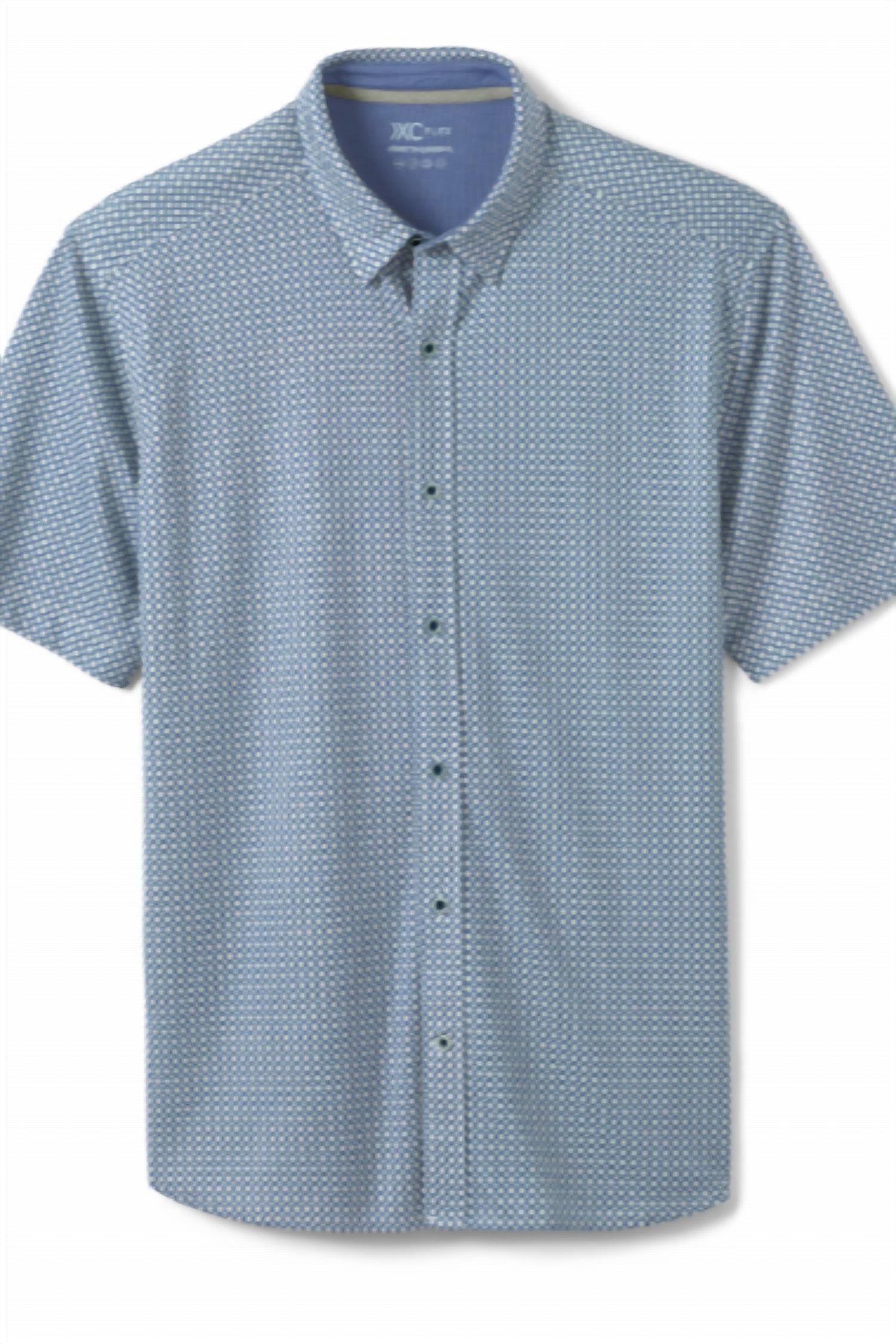 Johnston & Murphy - Men's Xc Flex® Short-sleeve Print Knit Shirt