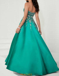 Tiffany Designs - Women's Sweetheart Jeweled Dress