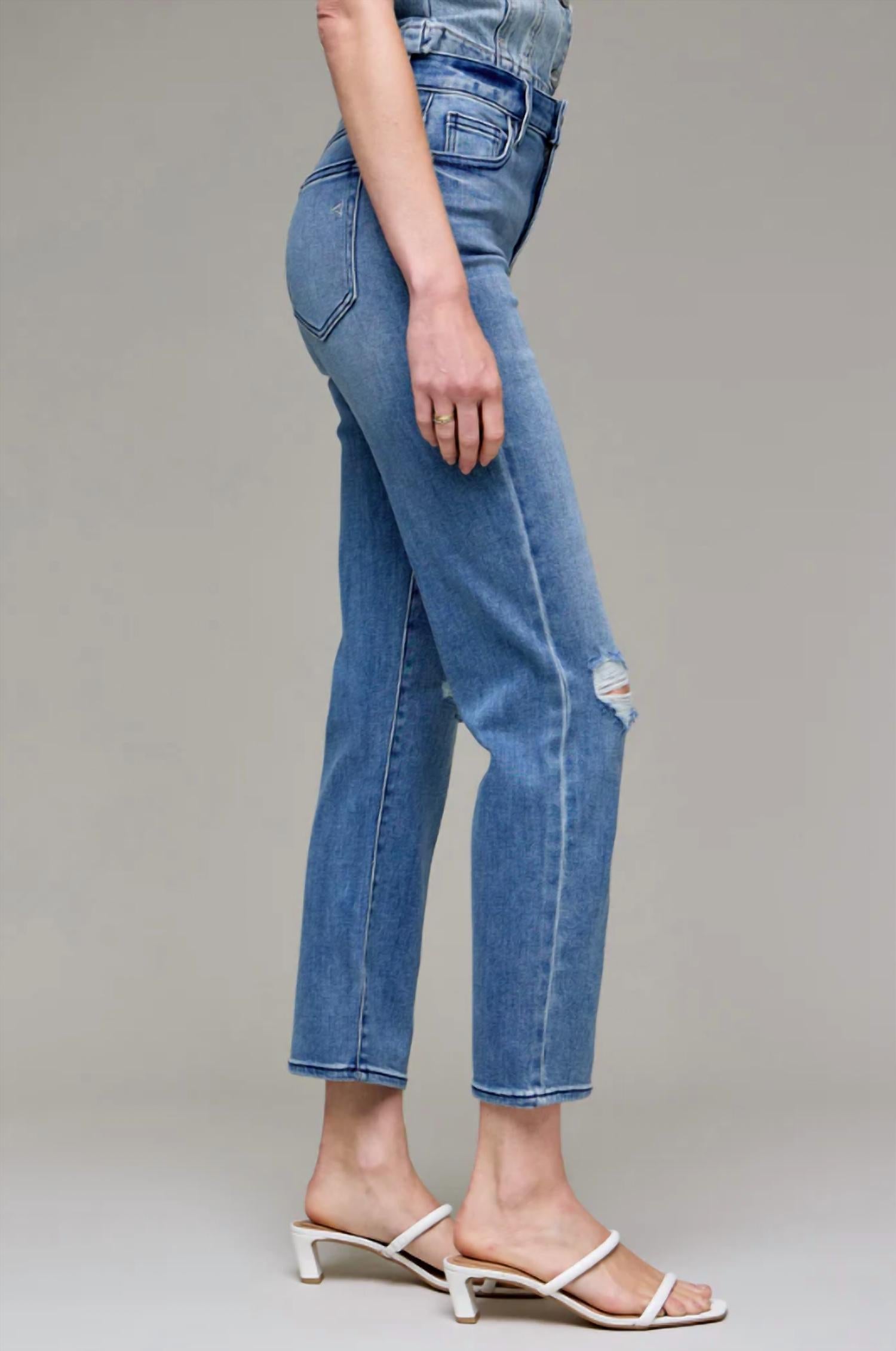 Hidden - Tracey High Rise Straight Jeans