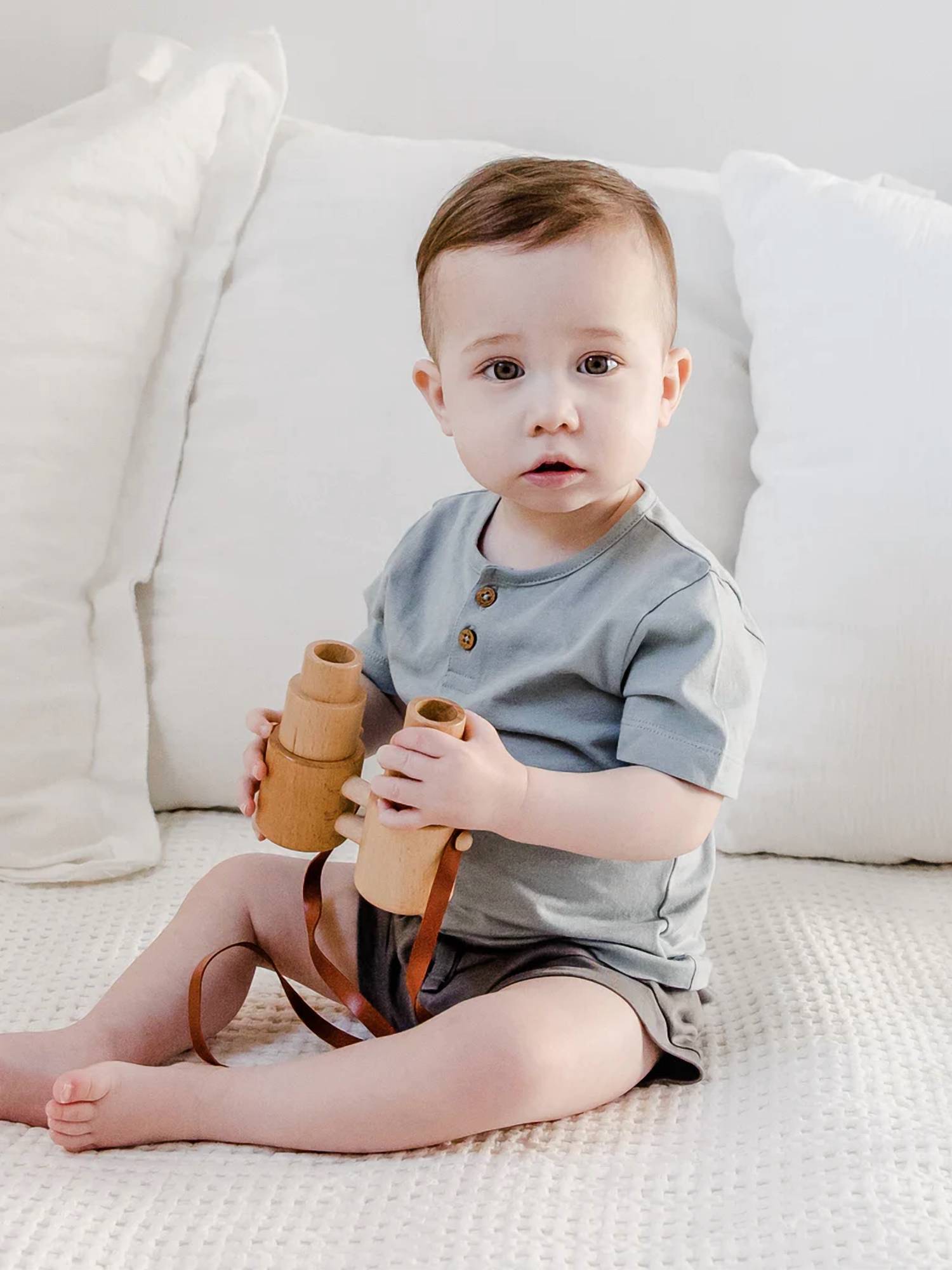 Colored Organics - Reef Henley Boys Shirt