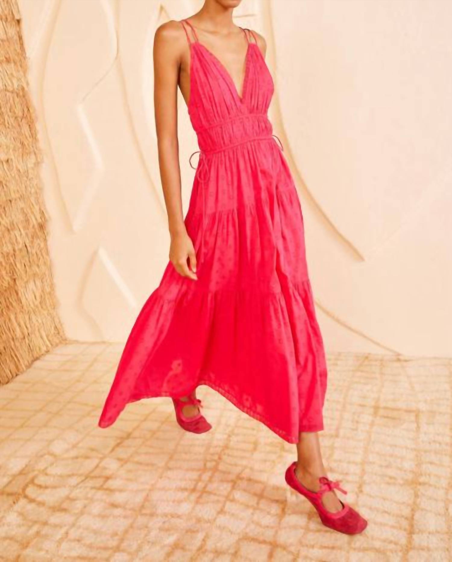 Ulla Johnson Freya Midi Dress in cosmos - women's dress
