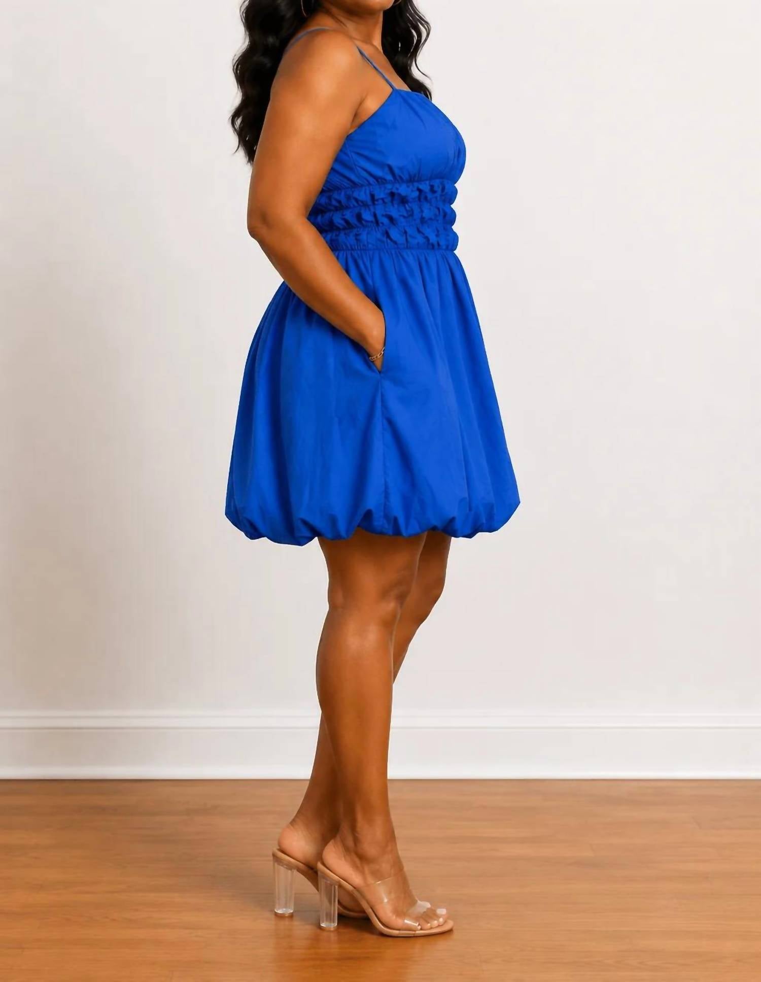 Pinch - Mini Puff Dress
