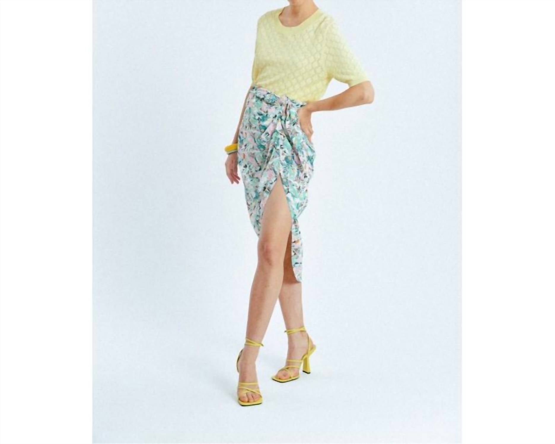 Knit Short Sleeve Sweater