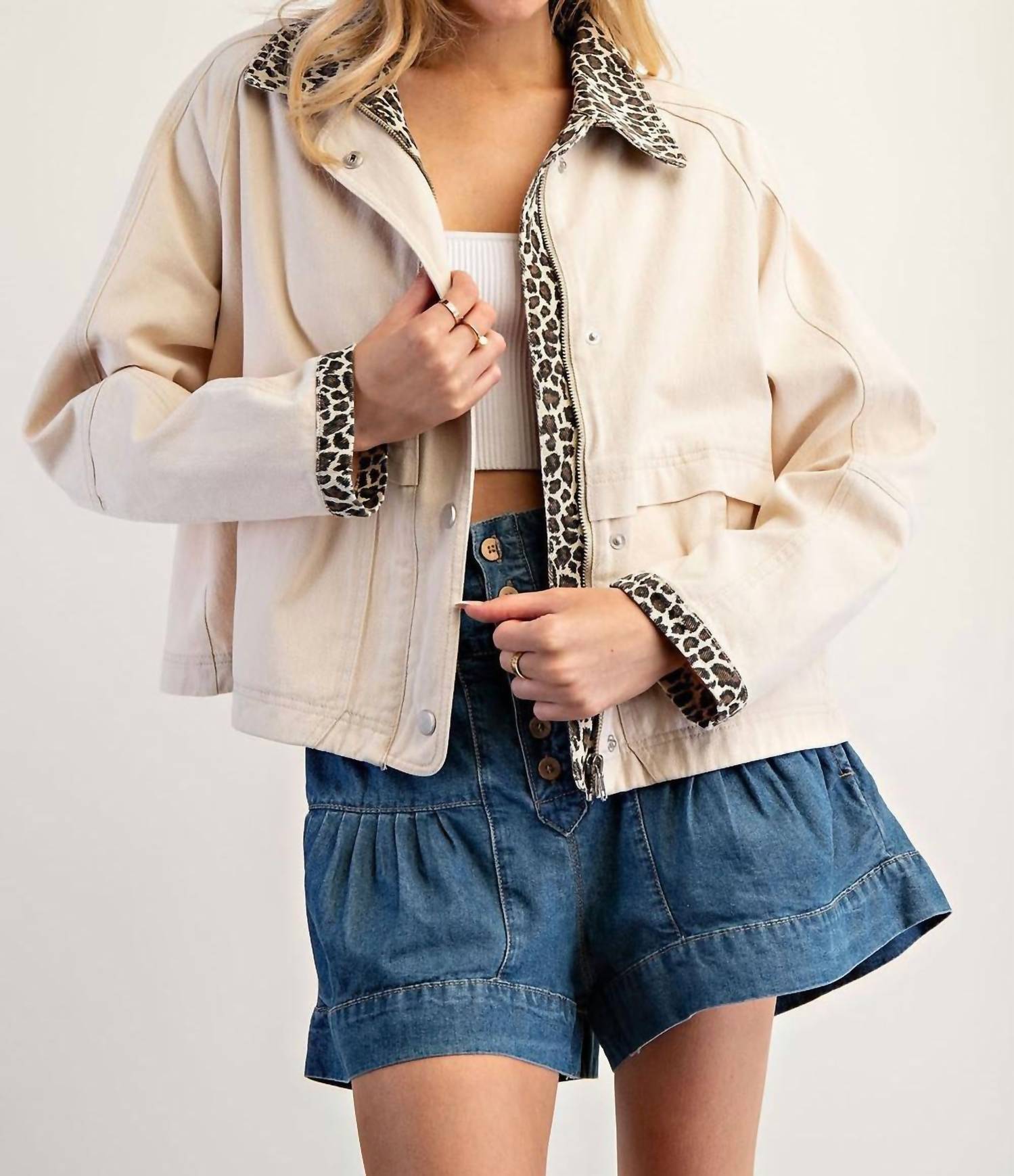Ee:Some - Wild Side Denim Jacket