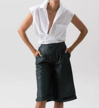 Wearcisco - Cut Off Button Down Top