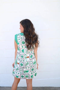 Entro - Portia Palm Mini Dress