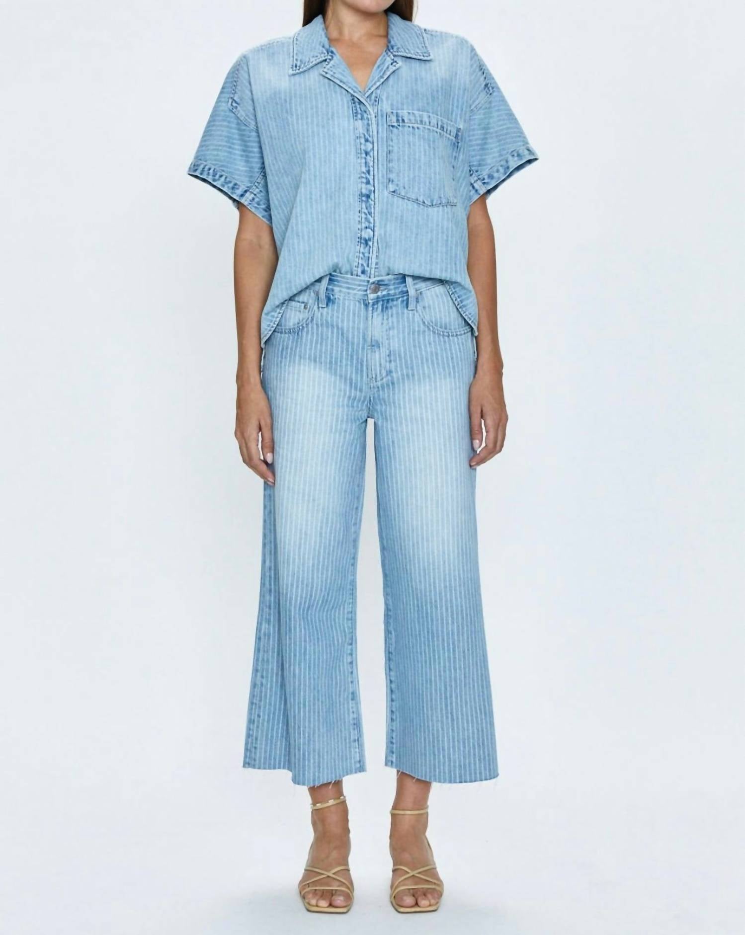 Pistola - Jadyn Stripe Denim Jeans