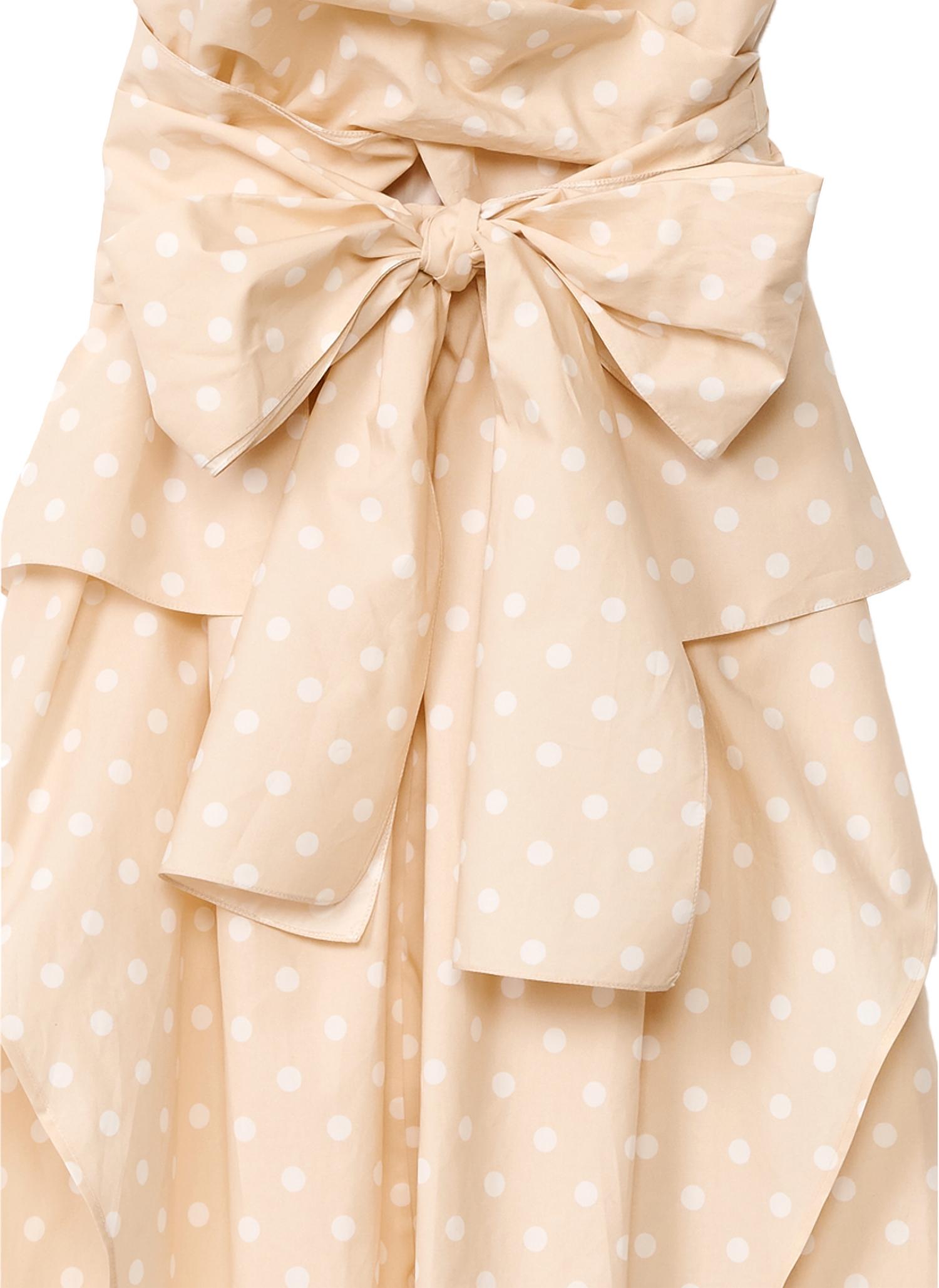 Fabiana Filippi - Polka Dot Poplin Sleeveless Dress