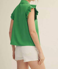 Jodifl - Roosevelt Ruffle Top