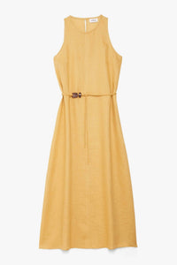 Ottod'Ame - Sleeveless Linen Maxi Dress