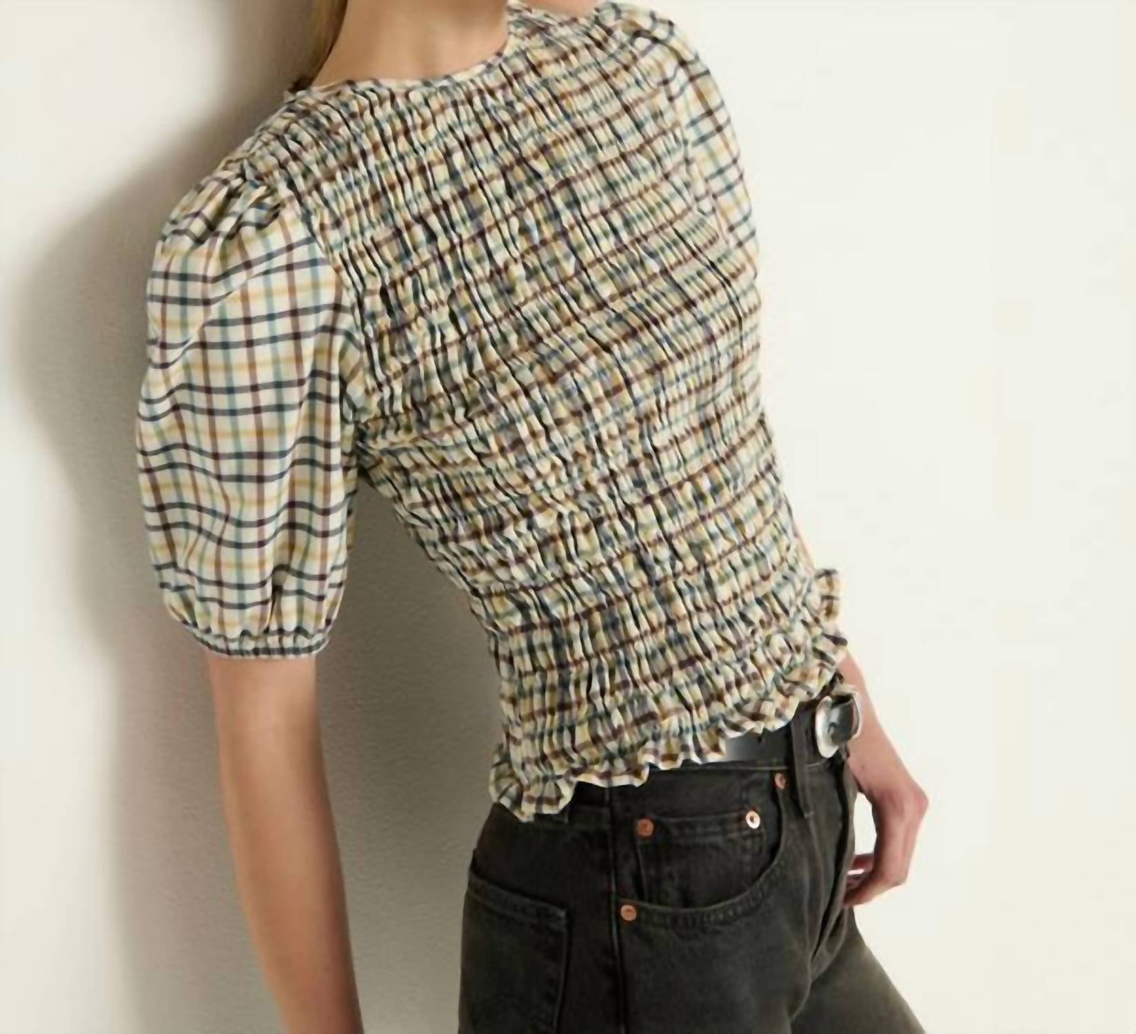 Nation Ltd - Brinley Smocked Top