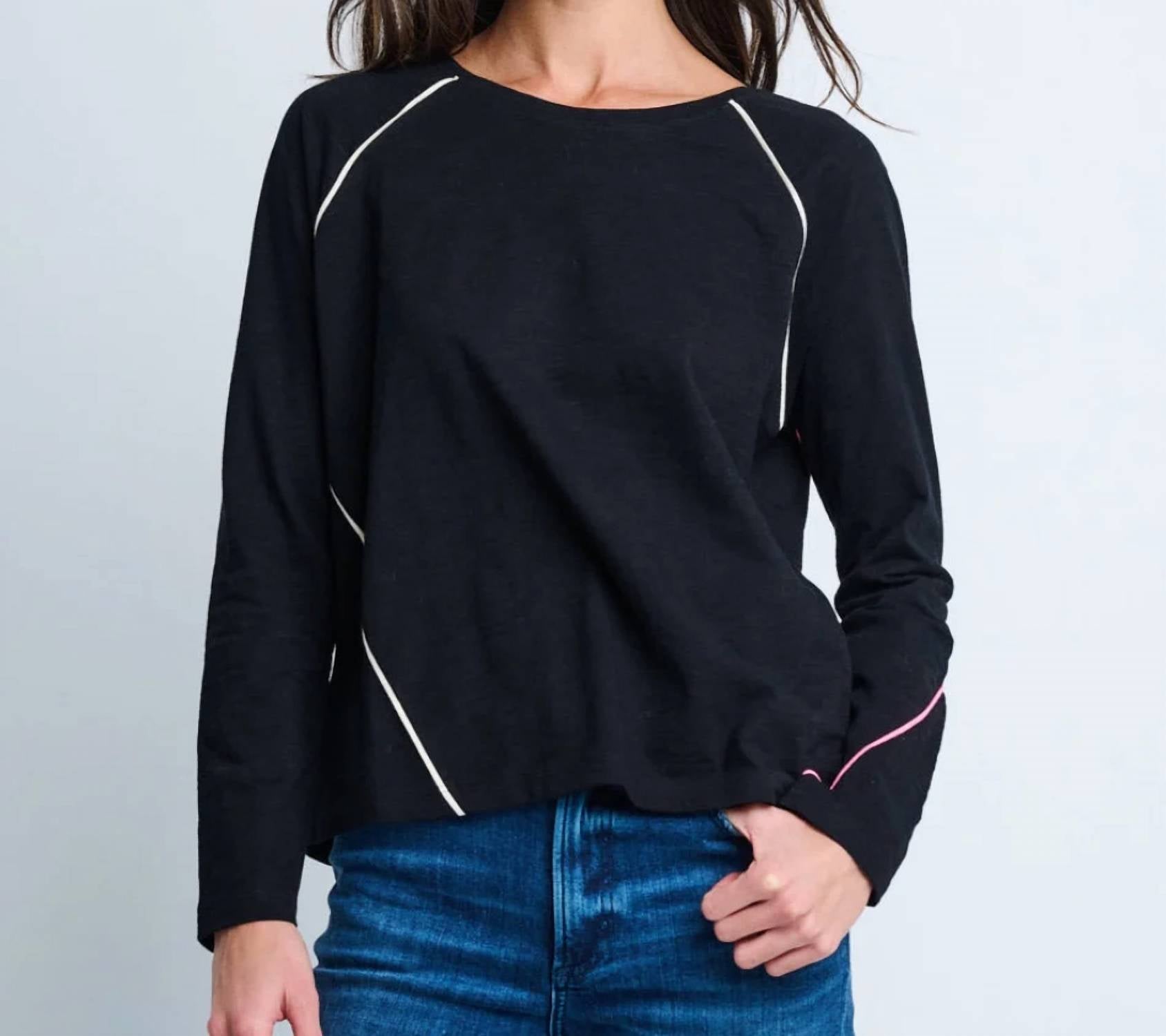 Lisa Todd - Piping Hot Long Sleeve Tee - Plus