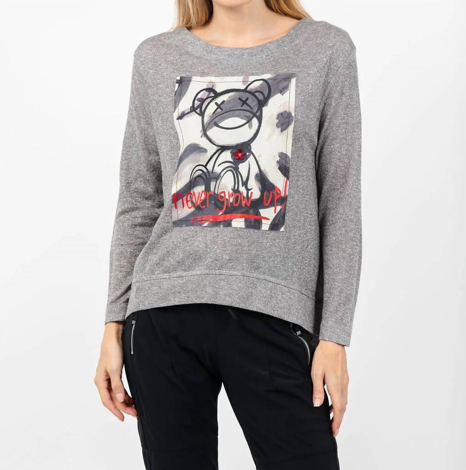 Terra - Never Grow Up Graphic Sweater