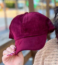Cc Beanies - Women's Corduroy Pony Tail Hat