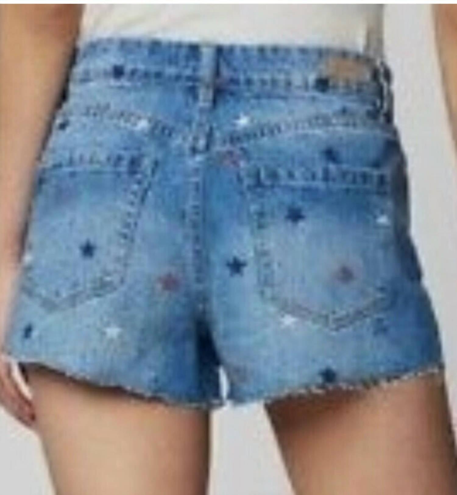 Blanknyc - Women's Star Embroidered Denim Shorts