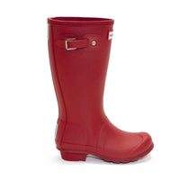HUNTER Girl's Original Rain Boot in military red - kids' shoe - detail view