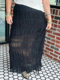 Endless Rose - Everly Sequin Maxi Skirt