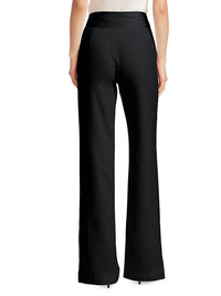 Jonathan Simkhai - ARIAH CREPE SATIN FRONT SLIT PANT
