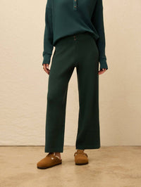 Faherty Women's Apres Waffle Pant in seamoss - women's pants