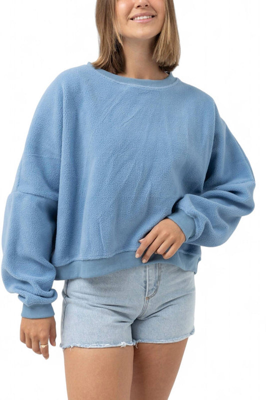 Rhythm. - CORE SLOUCH FLEECE SWEATSHIRT