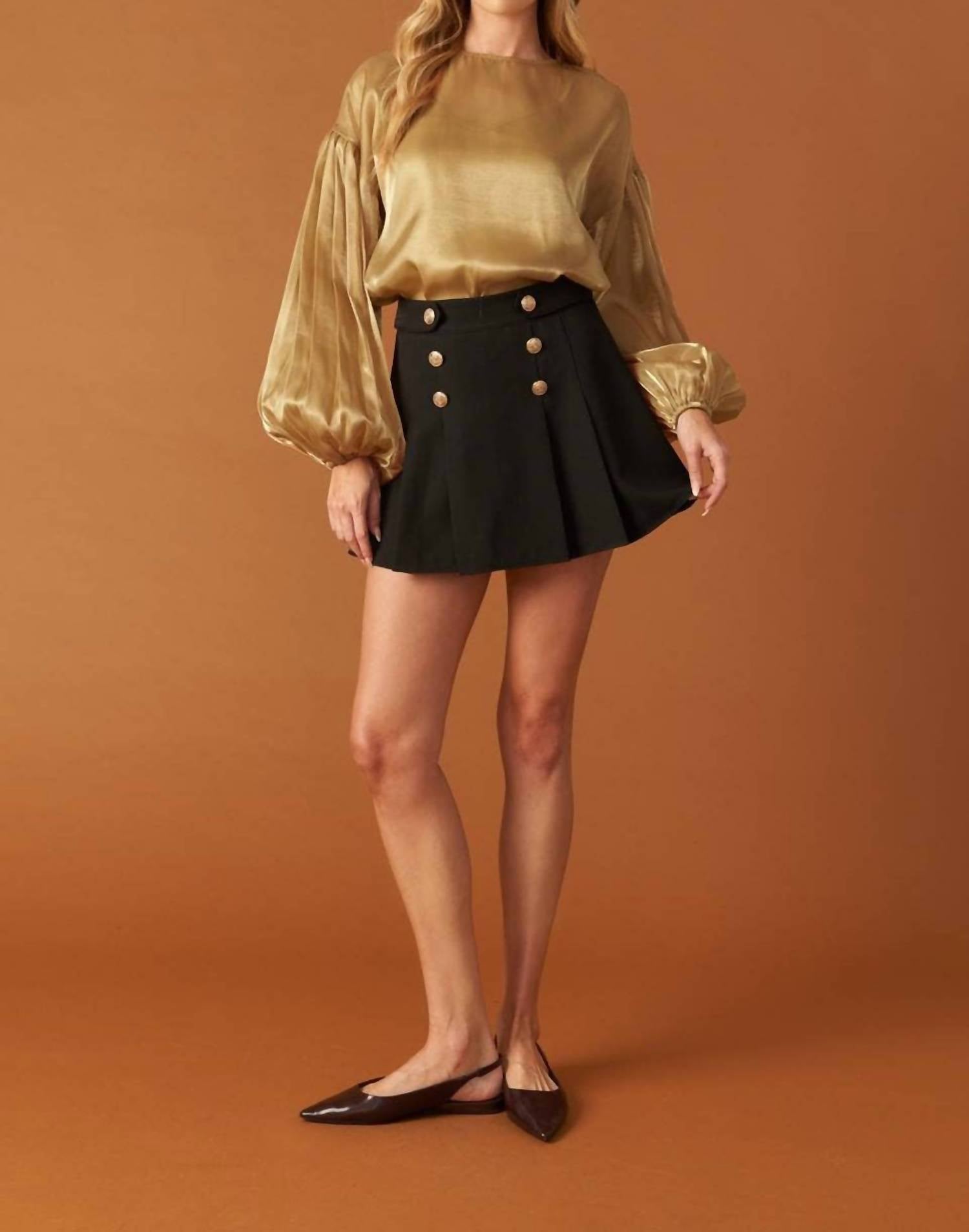 Flying Tomato - Drop Shoulder Blouse