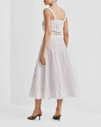 Bytimo - Poplin Strap Square Neck Top