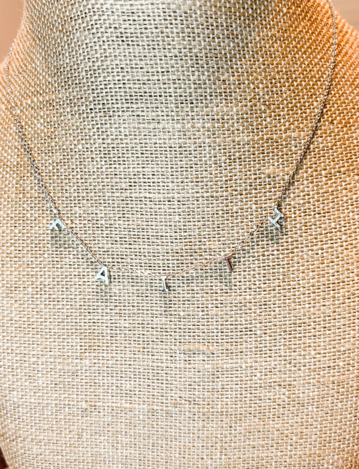 White Label - Women's Faith Necklace